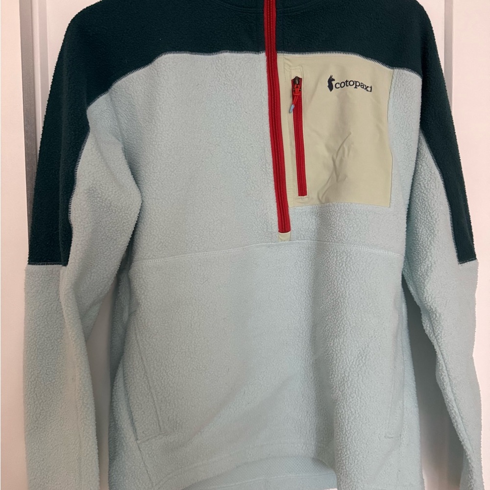 Cotopaxi women Blue and green Sweater